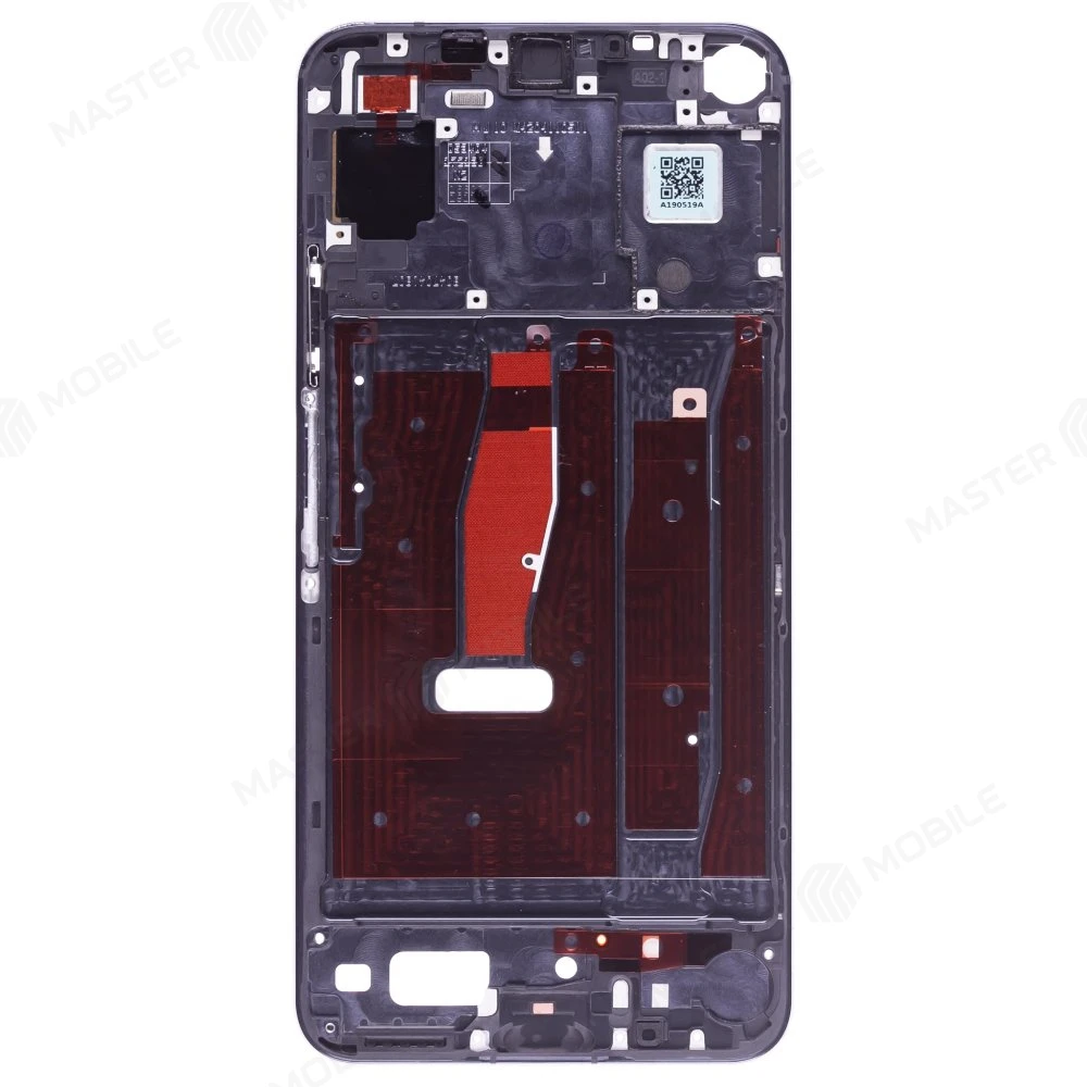 Рамка дисплея для Huawei Honor 20 (YAL-L21) / Nova 5T (YALE-L61A) (черный)  фото №2