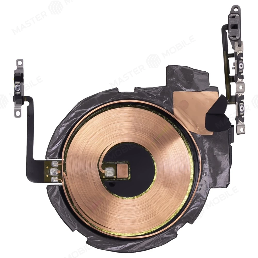 Шлейф для Apple iPhone 13 Pro Max с комп. (на кнопку включения и кнопки громкости) + беспроводная зарядка (ORIG100) фото №1