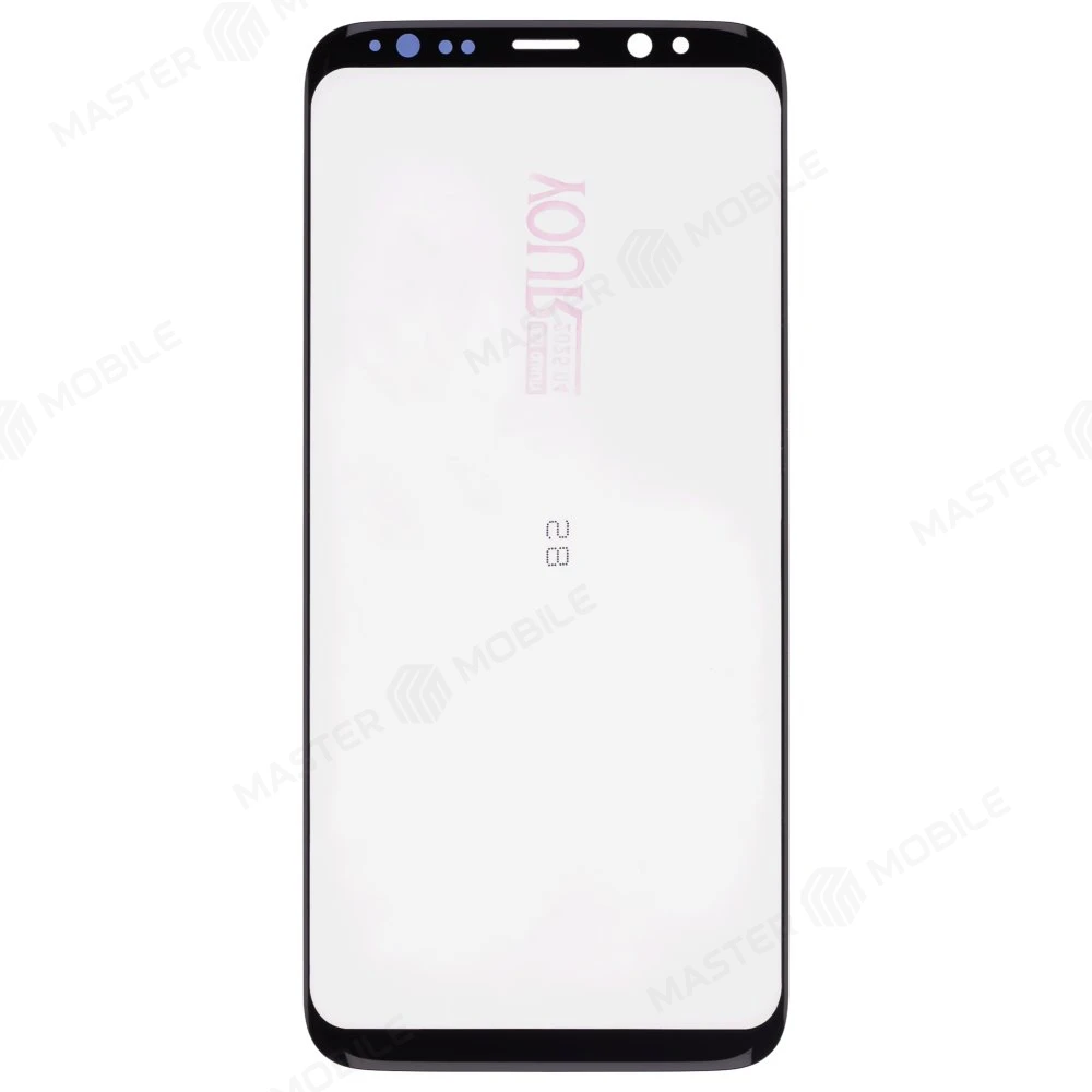 Стекло модуля для Samsung G950 Galaxy S8 + OCA (черный) (Musttby) (Premium) фото №1