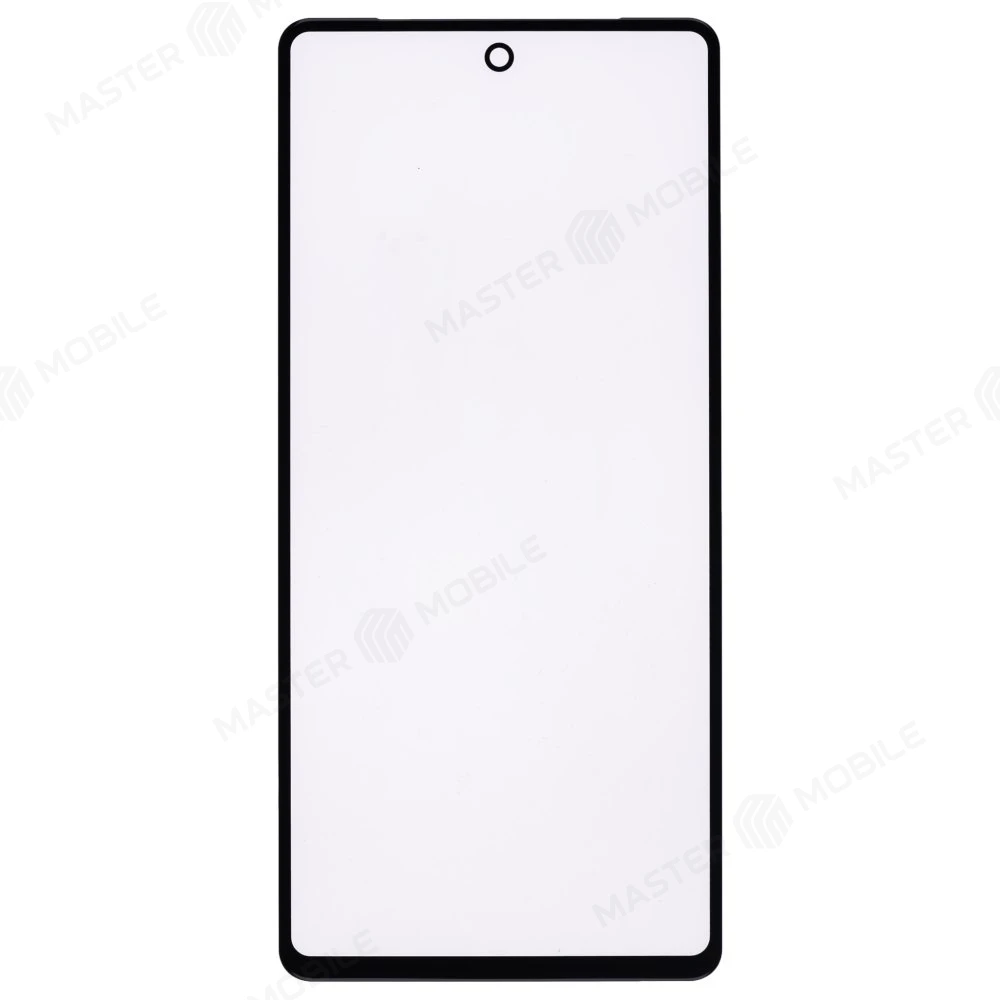 Стекло модуля для Google Pixel 7 (GVU6C/GQML3/GO3Z5) + OCA (черный) фото №1