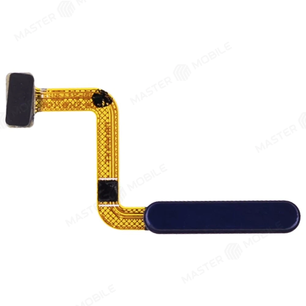 Шлейф для Samsung M317 Galaxy M31s / M515 Galaxy M51 с комп. + сканер отпечатка пальца (кнопка включения) (синий) фото №1