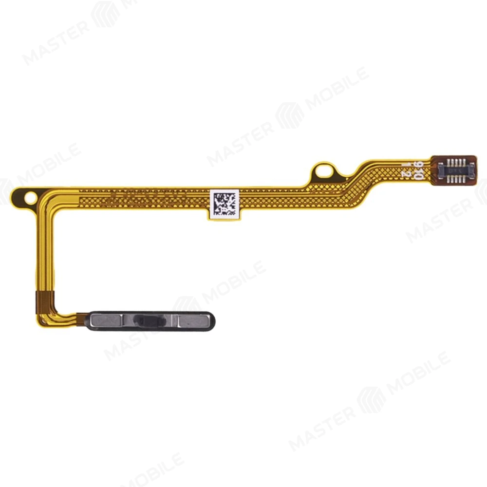 Шлейф для Huawei Honor 90 Lite (CRT-NX1) с комп. + сканер отпечатка пальца (серебристый) фото №2