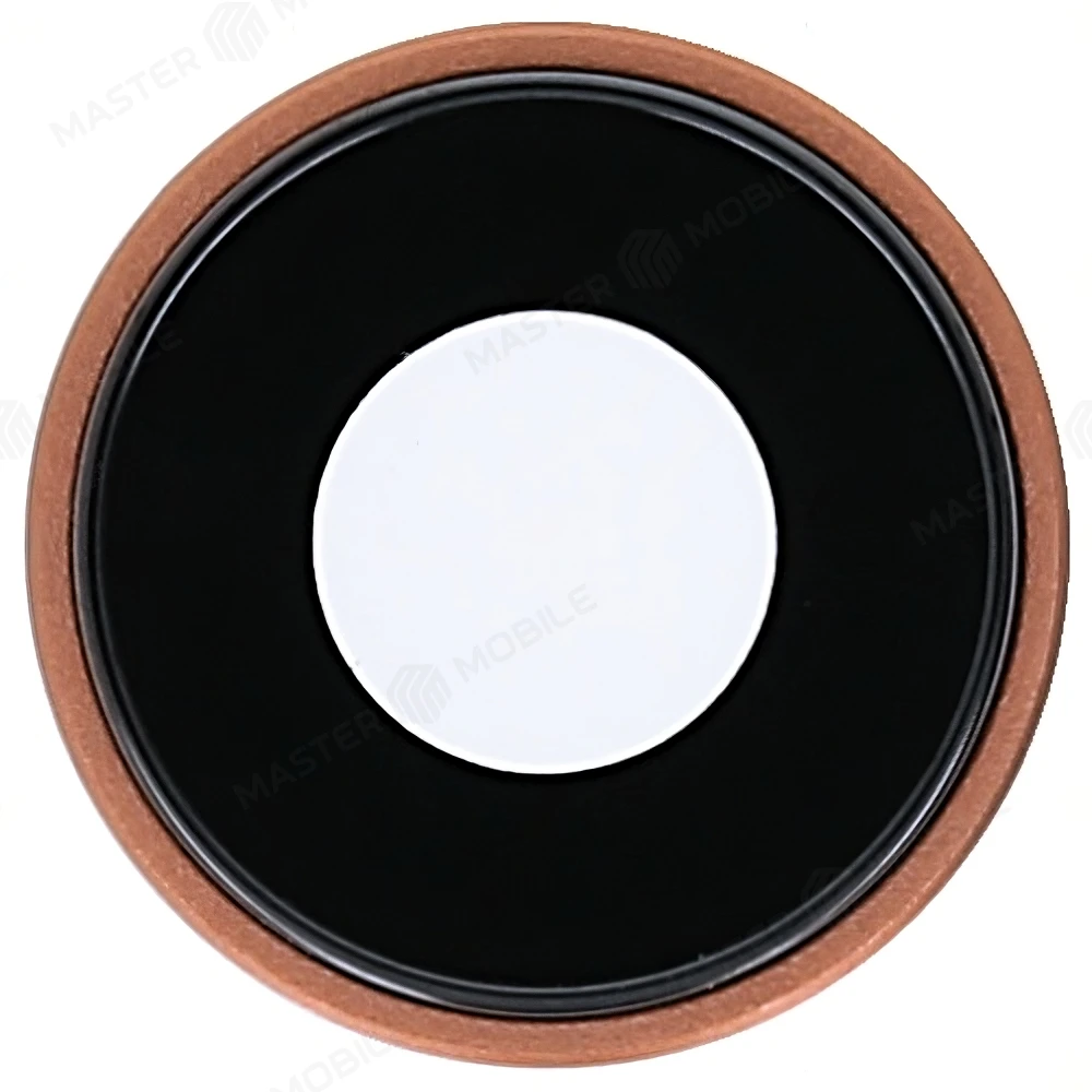 Стекло задней камеры для Apple iPhone Xr (в рамке) (коралловый)  