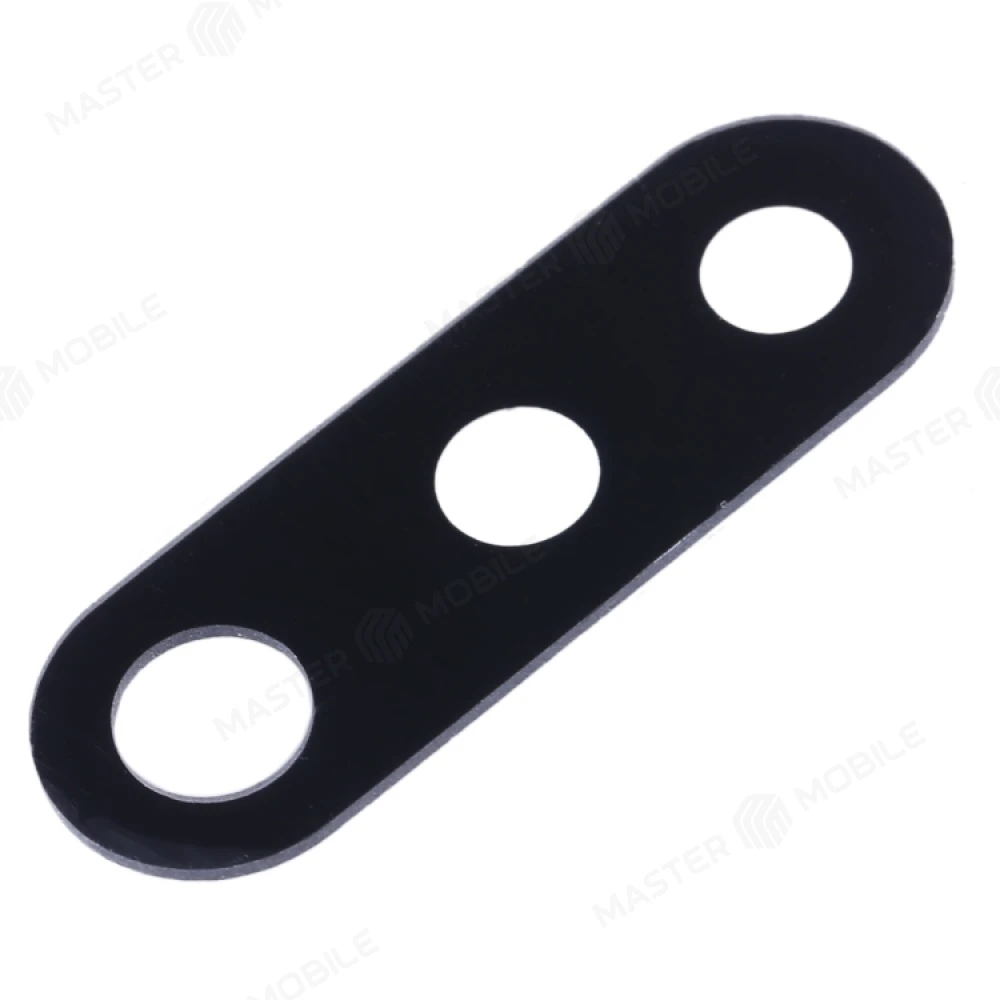 Стекло задней камеры для Nokia 5.1 Plus (TA-1105) (черный) (в рамке) 