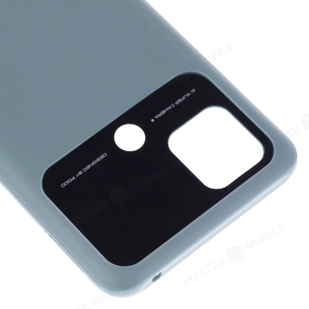 Задняя крышка для Xiaomi Poco C40 (220333QPG) (зеленый) фото №3