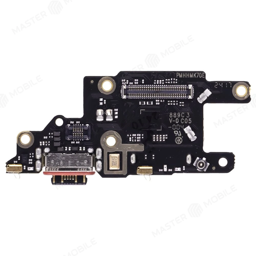 Нижняя плата для Xiaomi Poco X6 Pro (2311DRK48G) с комп. + разъем зарядки + микрофон + разъем SIM (ORIG100) фото №1