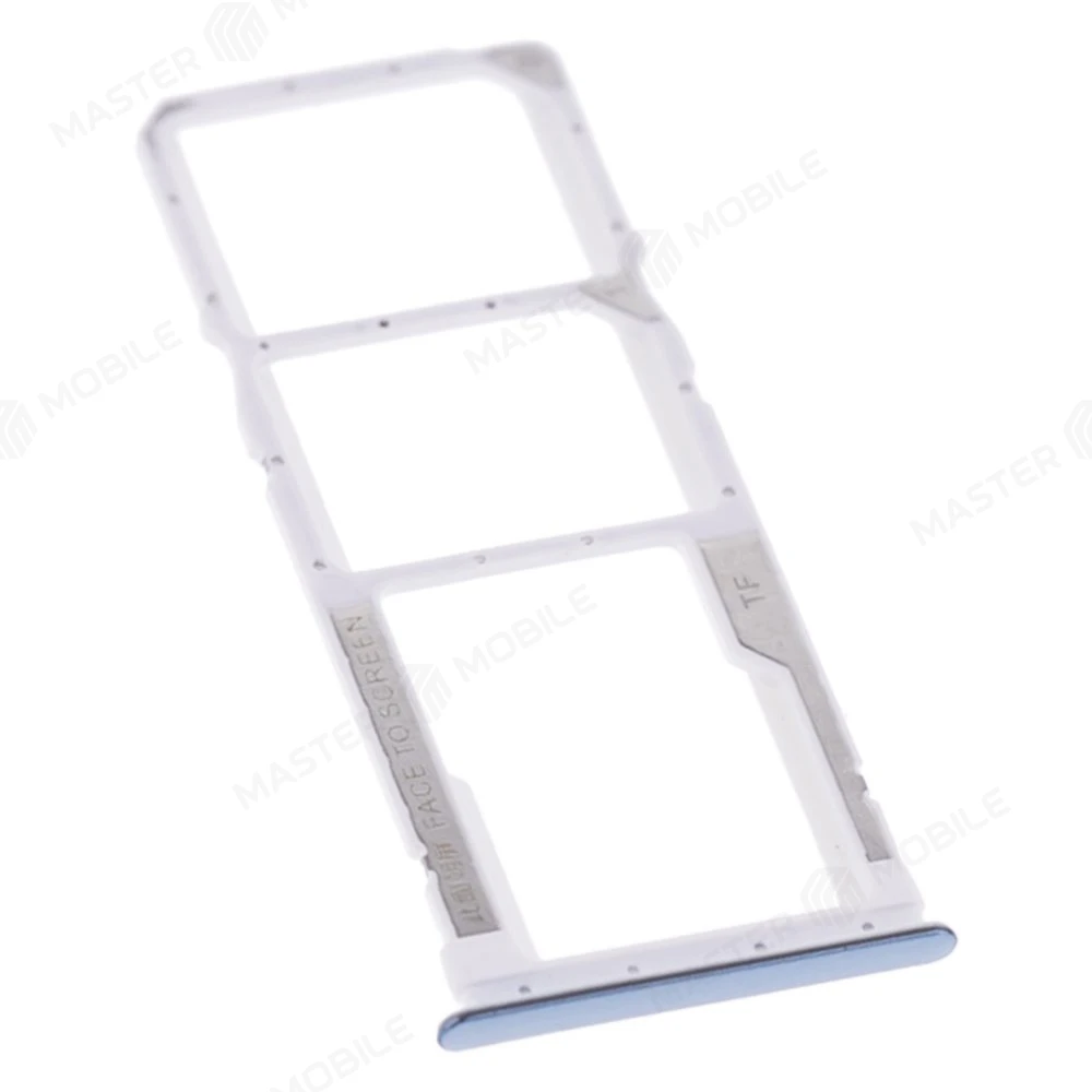 Держатель сим-карты для Xiaomi Redmi Note 10 Pro 4G (M2101K6G) (синий) фото №3