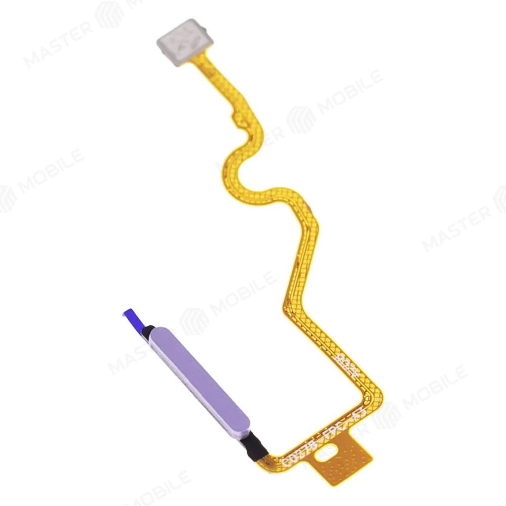 Шлейф для Infinix Hot 30 Play (X6835B) с комп. + сканер отпечатка пальца (фиолетовый) фото №3