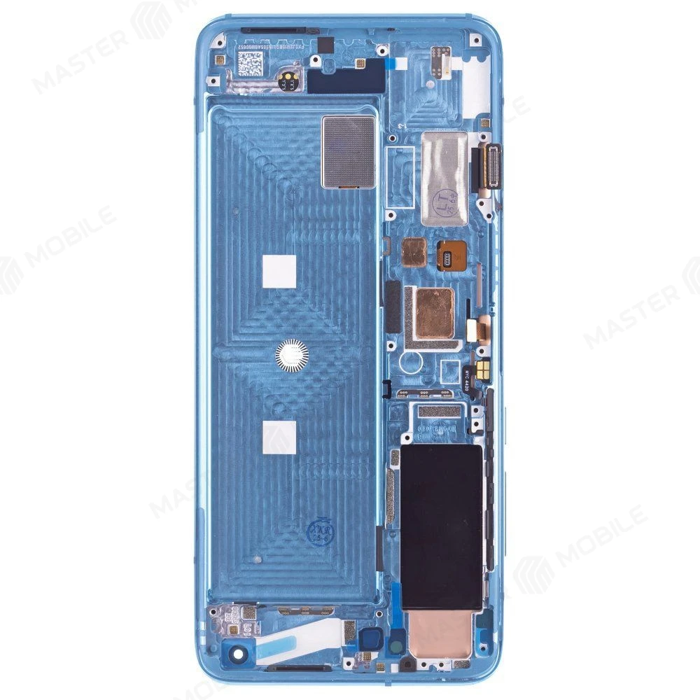 Дисплей для Xiaomi Mi 10 5G (M2001J2G) + тачскрин (зеленый) (в рамке) (ORIG100) (SP) (Rev. C) фото №2