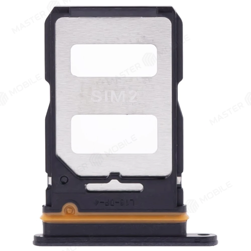 Держатель сим-карты для Xiaomi Poco X4 GT (22041216G) (черный) фото №2