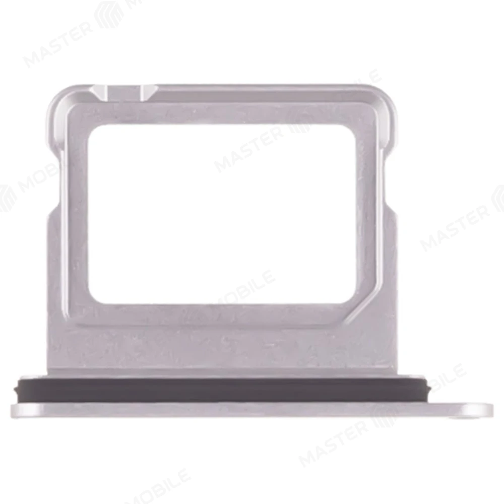 Держатель сим-карты для Apple iPhone 16 / iPhone 16 Plus (серебристый)  фото №1