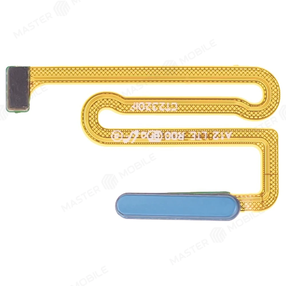 Шлейф для Samsung A125 Galaxy A12 / A135 Galaxy A13 / M127 Galaxy M12 и др. с комп. + сканер отпечатка пальца (кнопка включения) (зеленый) фото №1