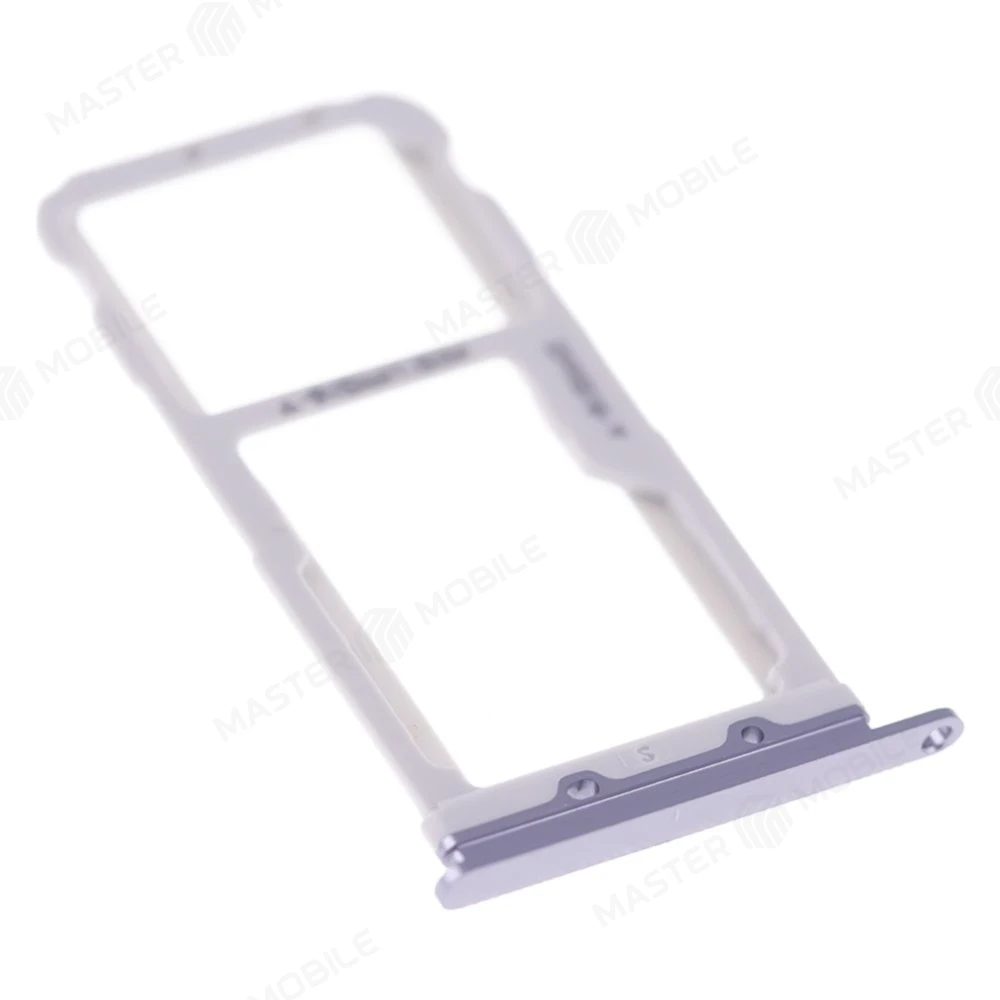 Держатель сим-карты для Huawei Honor 9/9 Premium (STF-L09) (серый) фото №3