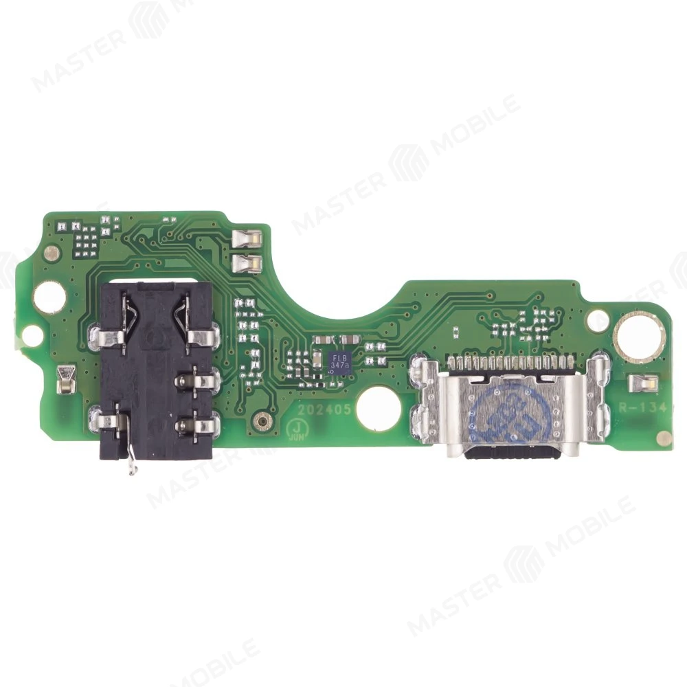 Нижняя плата для Tecno Spark 10 (KI5q) с комп. + разъем зарядки + микрофон  фото №2