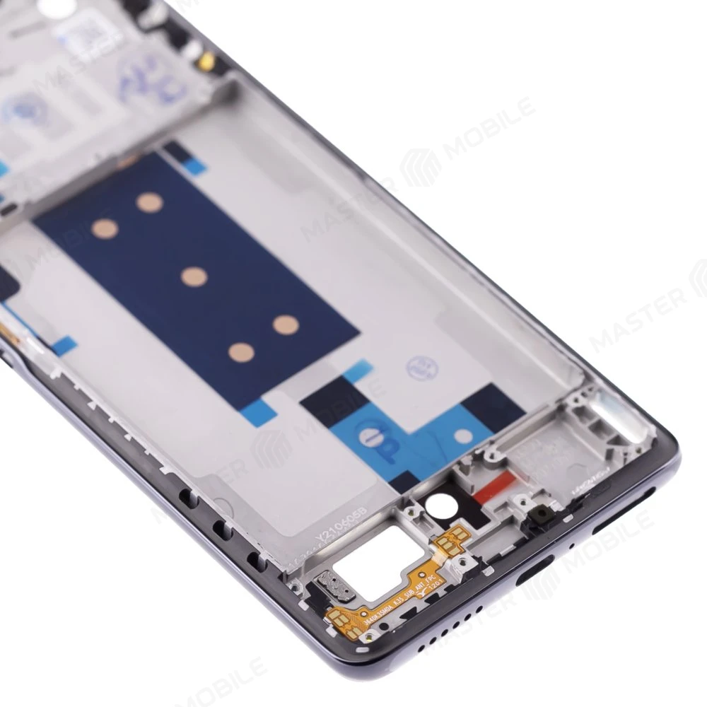 Рамка дисплея для Xiaomi 11T (21081111RG) / 11T Pro (2107113SG) (серый) фото №4