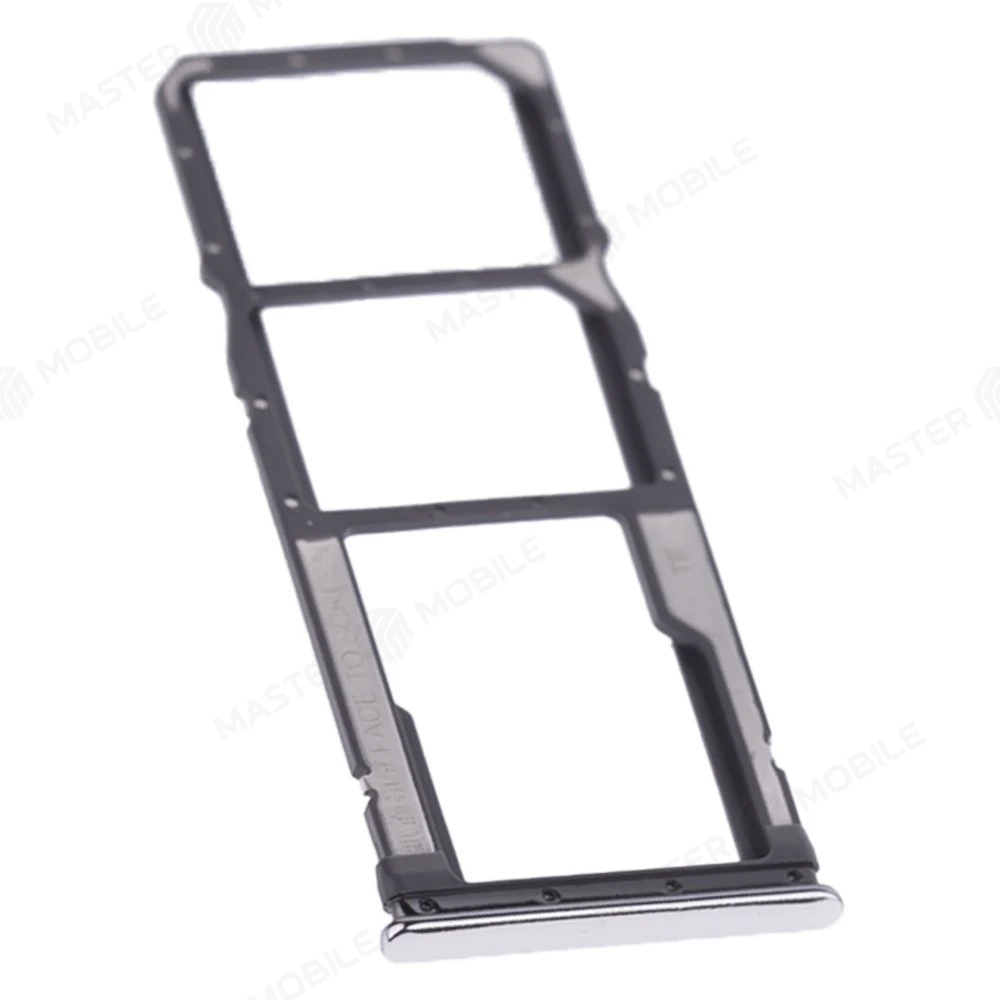 Держатель сим-карты для Xiaomi Redmi Note 8 (M1908C3JG) / Redmi Note 8T (M1908C3XG) / Redmi Note 8 2021 (M1908C3JGG) (серебристый)  фото №3