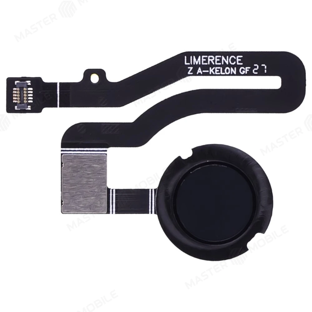 Шлейф для Asus ZenFone 5 (ZE620KL) с комп. + сканер отпечатка пальца (черный) фото №1