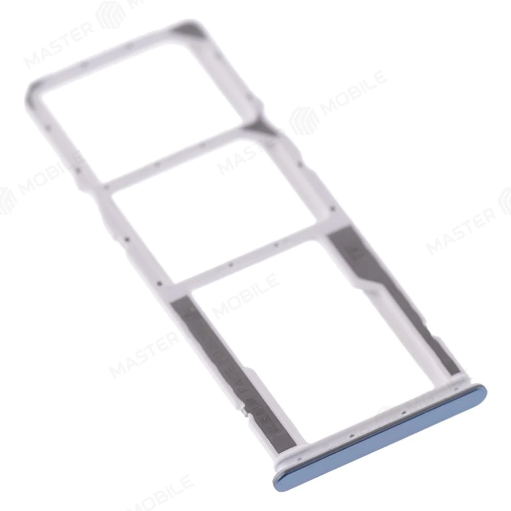 Держатель сим-карты для Xiaomi Redmi Note 11 4G (2201117TY/G) / Redmi Note 11S 4G (2201117SY/G) (голубой) фото №3