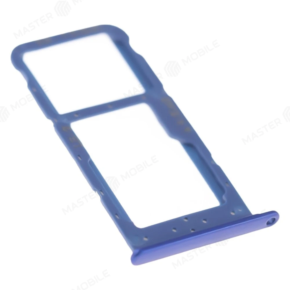 Держатель сим-карты для Huawei Honor 9 Lite (LLD-L31) (синий) фото №3
