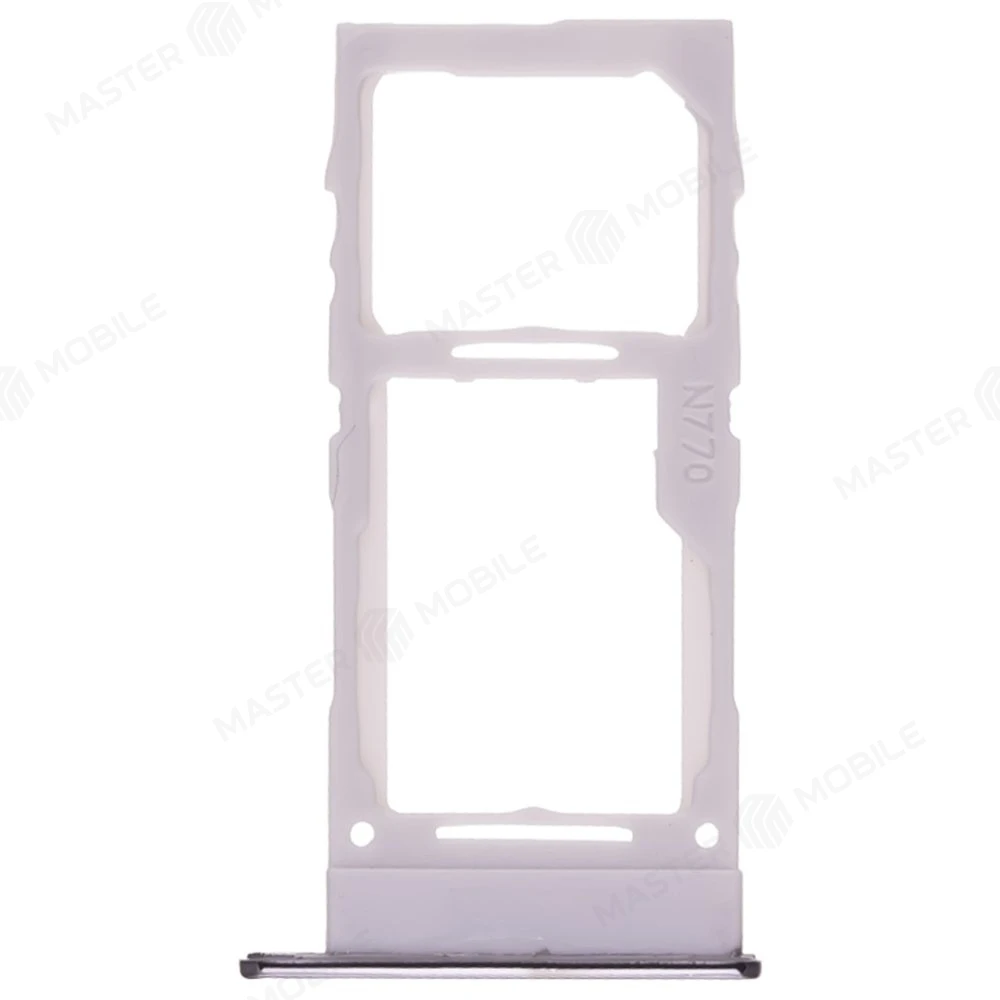 Держатель сим-карты для Samsung N770 Galaxy Note 10 Lite (серебристый) фото №1