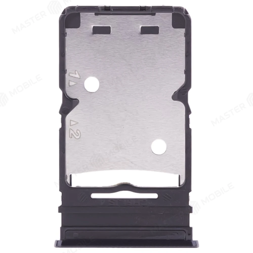 Держатель сим-карты для Tecno Camon 19 Neo (CH6i) (черный) фото №1