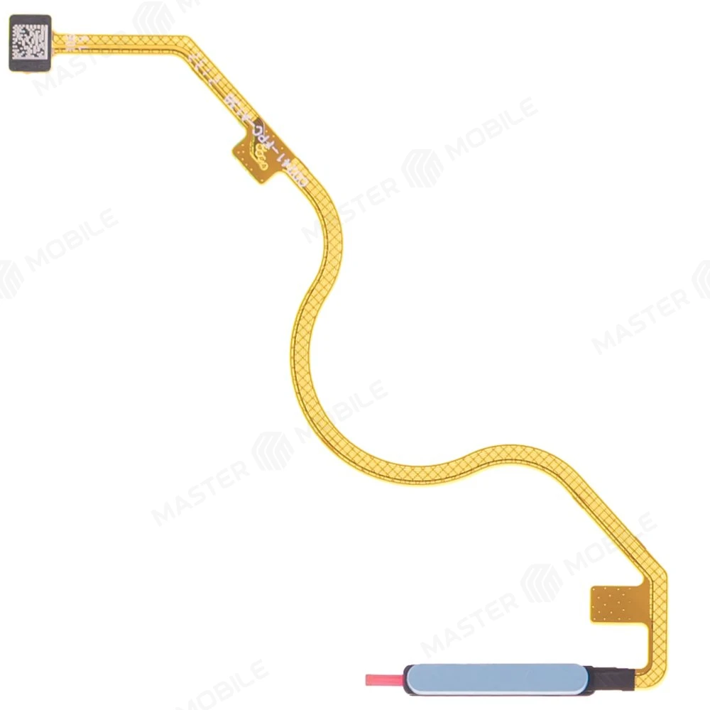 Шлейф для Infinix Hot 11S NFC (X6812B) с комп. + сканер отпечатка пальца (зеленый) фото №1