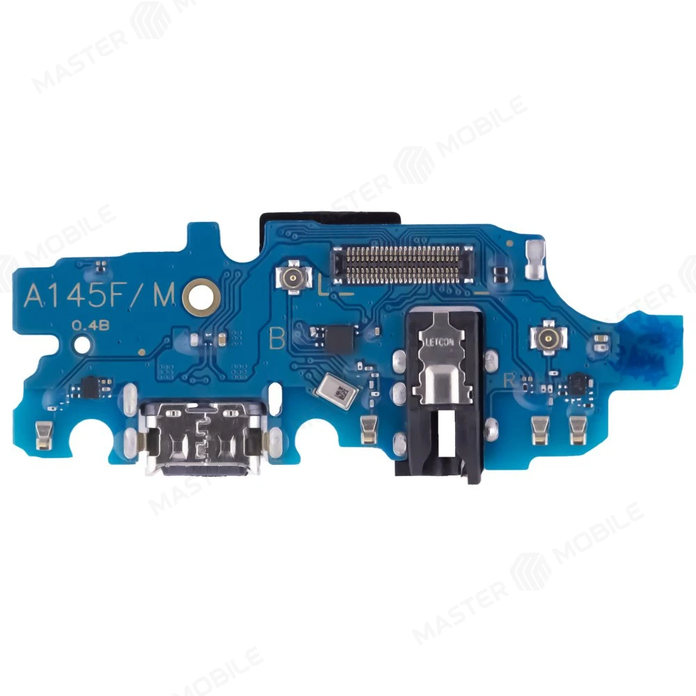 Нижняя плата для Samsung A145F Galaxy A14 с комп. + разъем зарядки + микрофон  фото №1