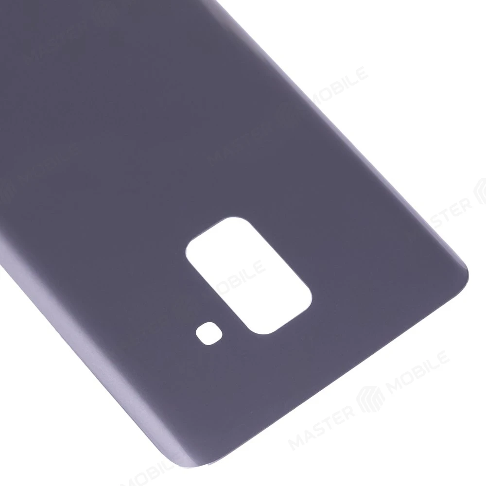 Задняя крышка для Samsung A530 Galaxy A8 (2018) (серый) фото №3