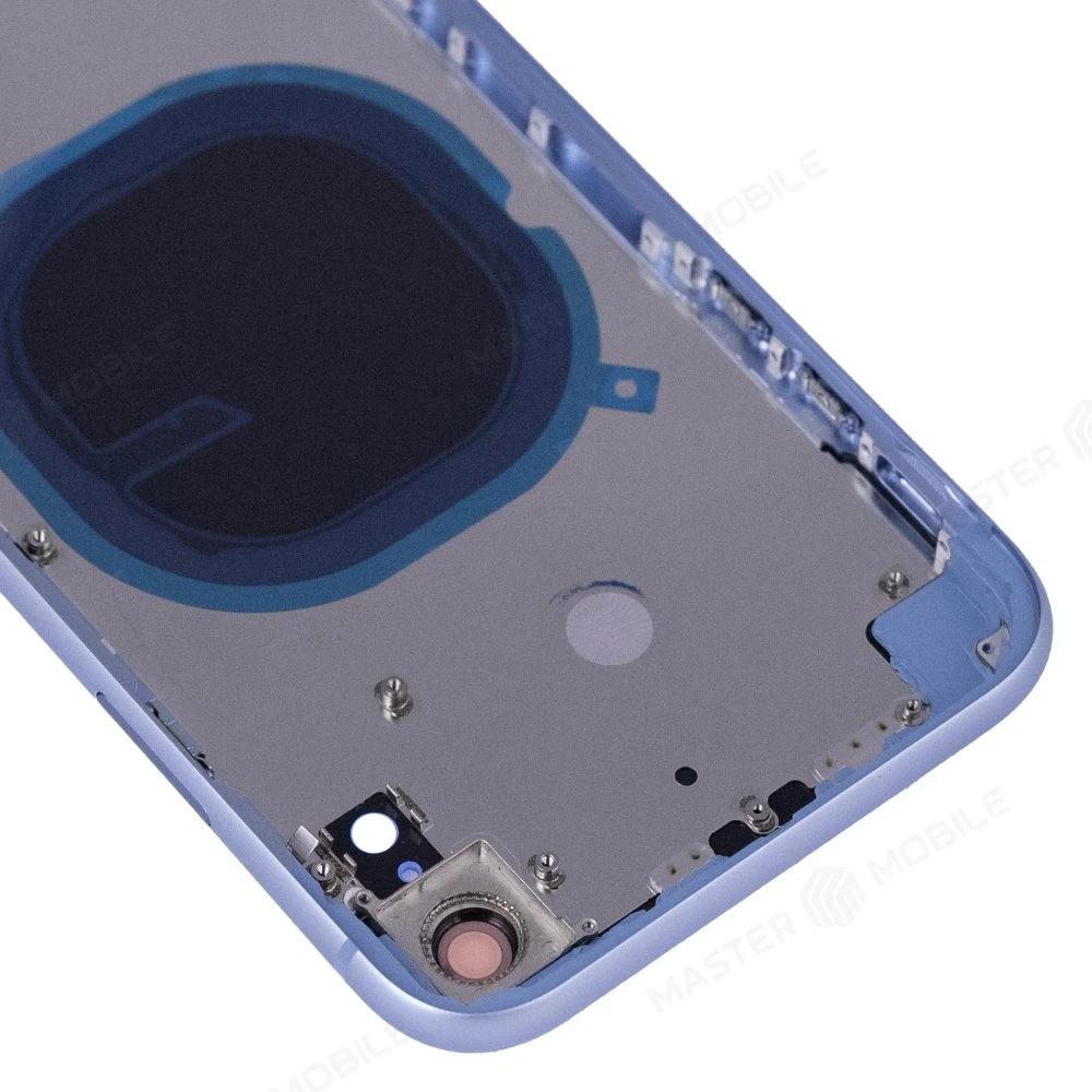 Корпус для Apple iPhone Xr (синий) (Premium) фото №3