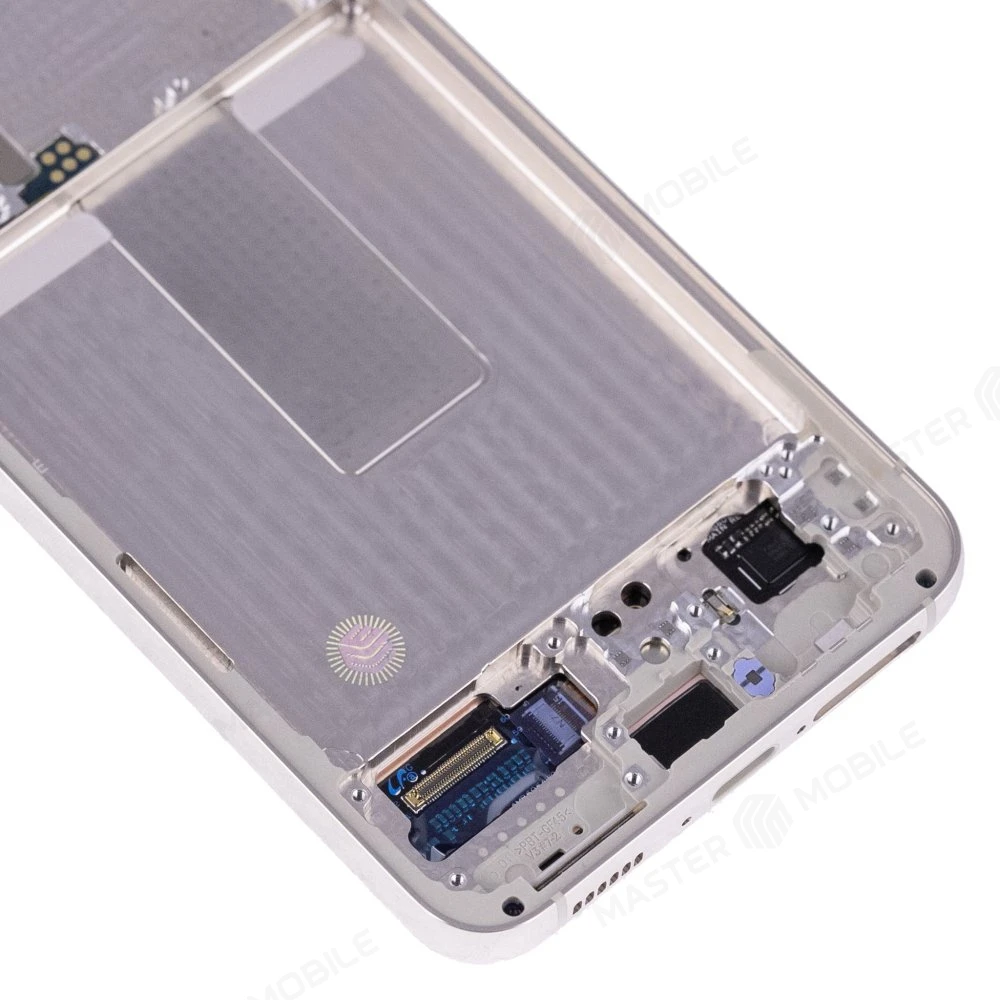 Дисплей для Samsung S911 Galaxy S23 + тачскрин (бежевый) (в рамке) (ORIG100) (SP) фото №4