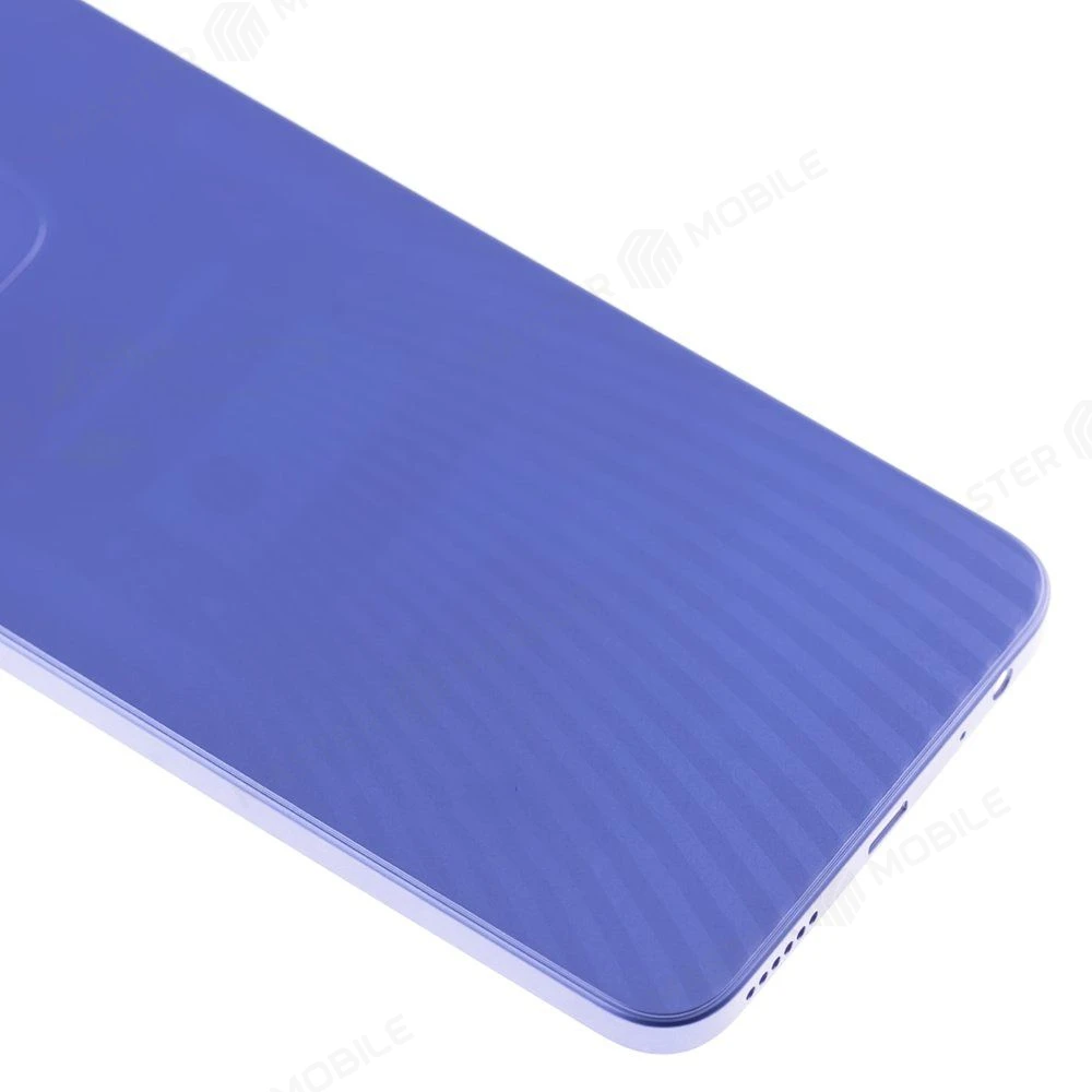 Задняя крышка для Infinix Smart 7 HD (X6516) (синий) (в сборе со стеклом камеры) фото №4