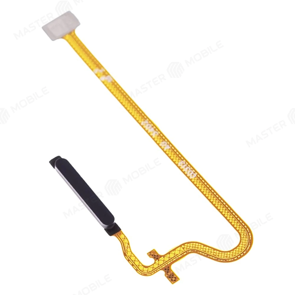 Шлейф для OPPO A18 (CPH2591) с комп. + сканер отпечатка пальца (черный) фото №3