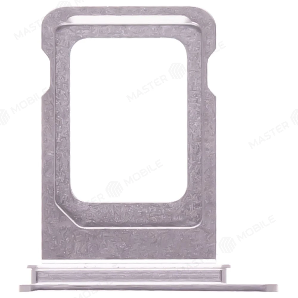 Держатель сим-карты для Apple iPhone 14 Pro / iPhone 14 Pro Max (серебристый) фото №1