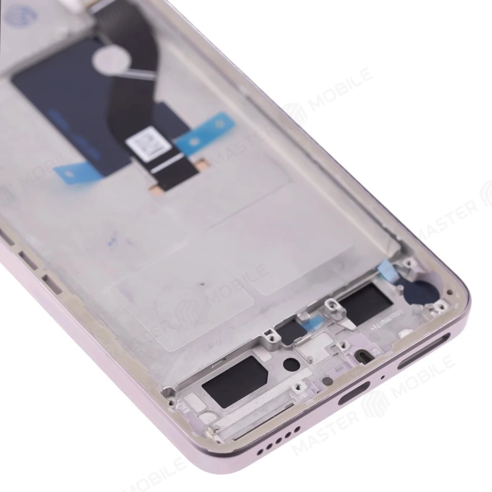 Дисплей для Xiaomi 12 Lite (2203129G) + тачскрин (розовый) (в рамке) (ORIG100) (SP) фото №4