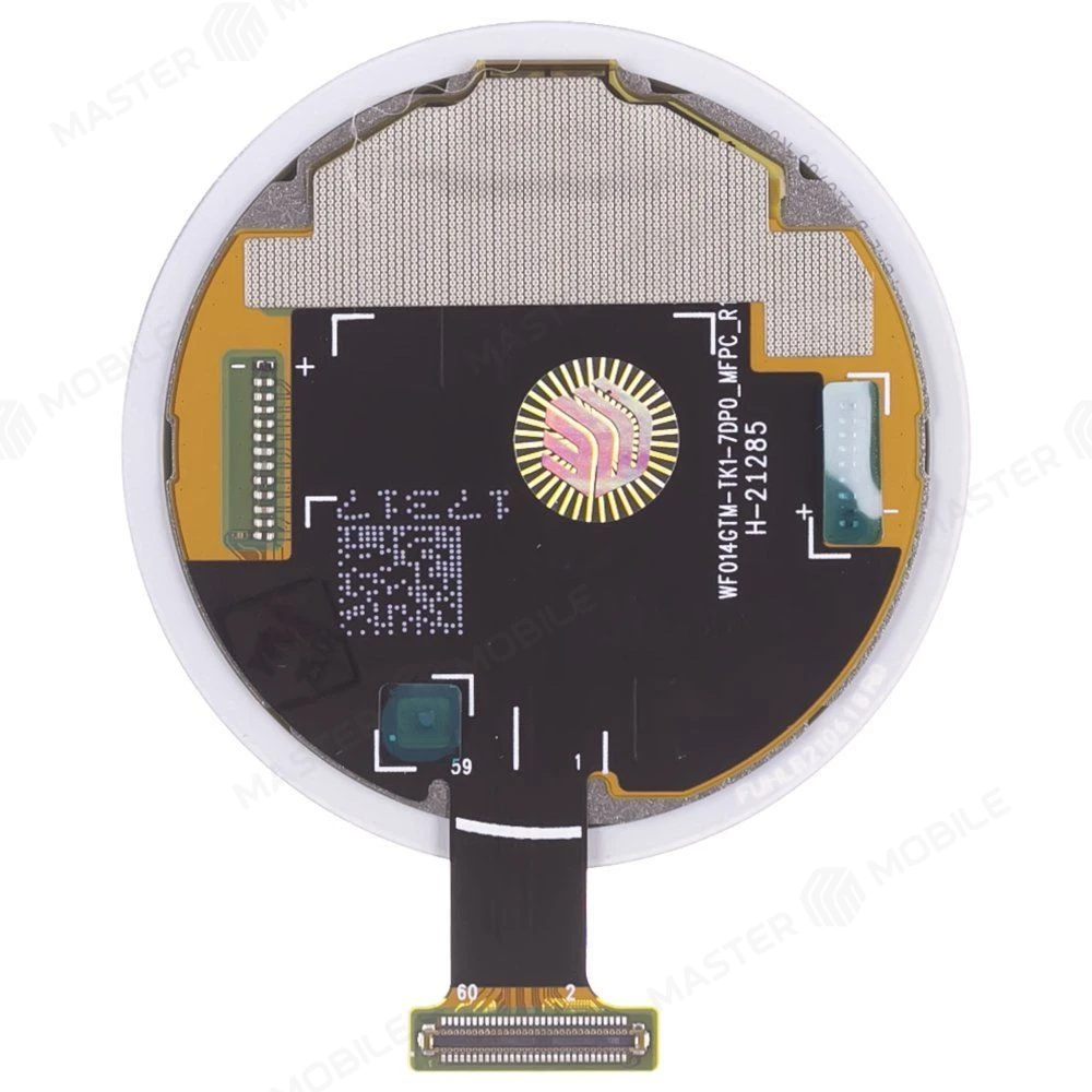 Дисплей для Samsung R870 Galaxy Watch 4 (44 мм) + тачскрин (черный) (ORIG) фото №2