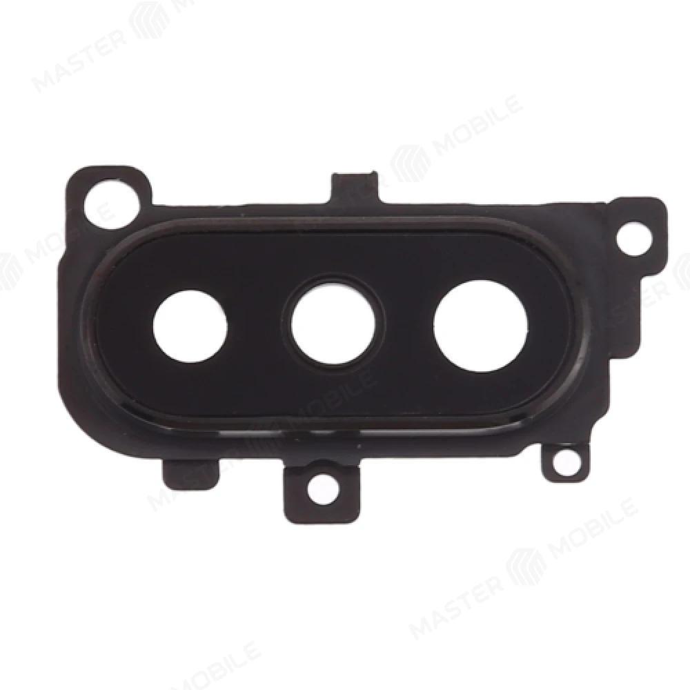 Стекло задней камеры для Xiaomi Mi 8 SE (M1805E2A) (черный) (в рамке) 