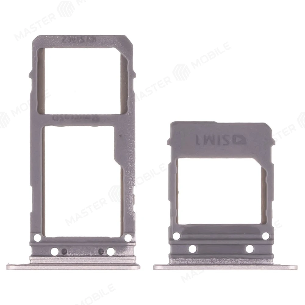 Держатель сим-карты для Samsung A520 Galaxy A5 (2017) / A720 Galaxy A7 (2017) (розовый) фото №1