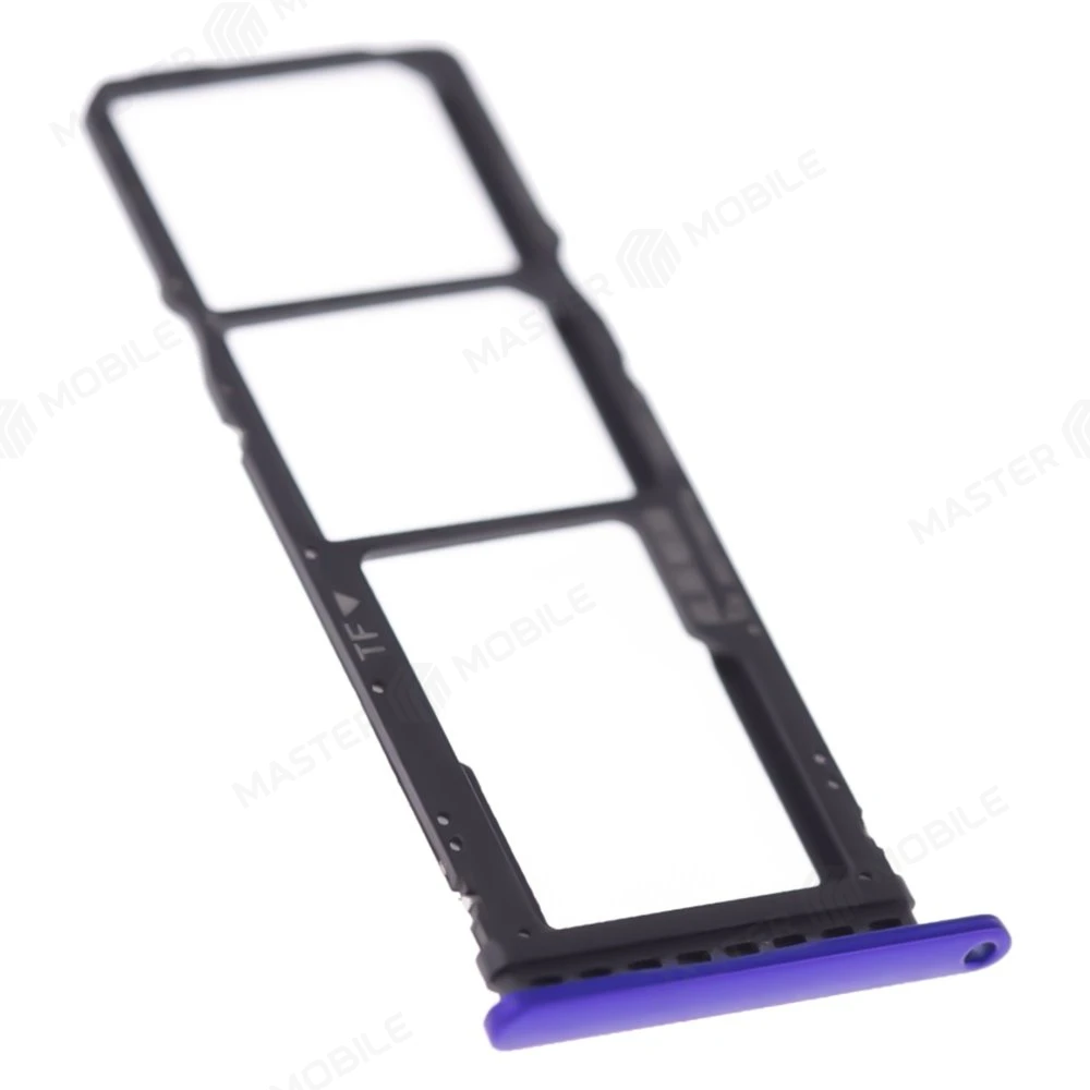 Держатель сим-карты для Huawei P40 Lite E (ART-L29) (синий) фото №3