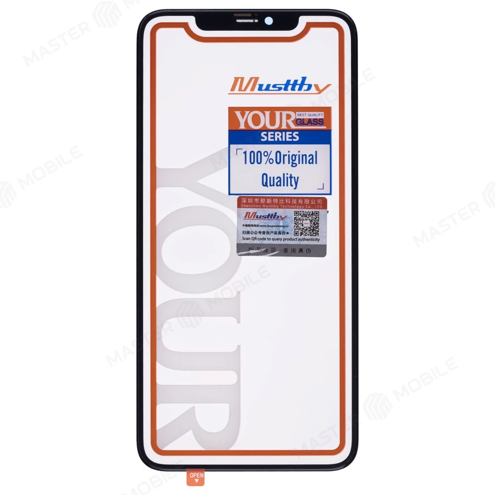 Стекло модуля для Apple iPhone 11 Pro Max + OCA (Musttby) (Premium) фото №1