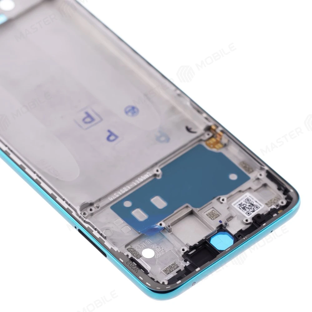 Рамка дисплея для Xiaomi Redmi Note 9S (M2003J6A1G) / Redmi Note 9 Pro (M2003J6B2G) (зеленый) фото №3