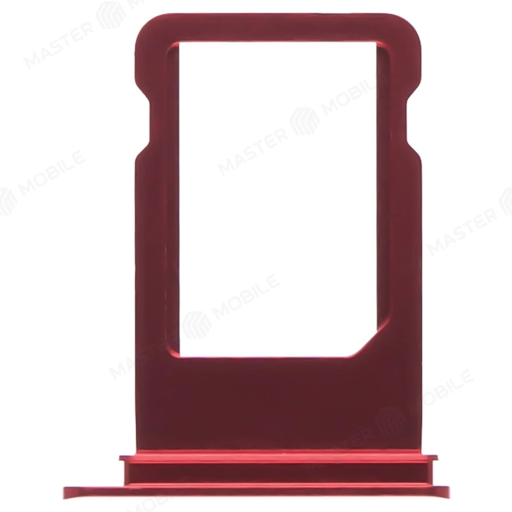 Держатель сим-карты для Apple iPhone 8 / iPhone SE 2020 / iPhone SE 2022 (красный) фото №1