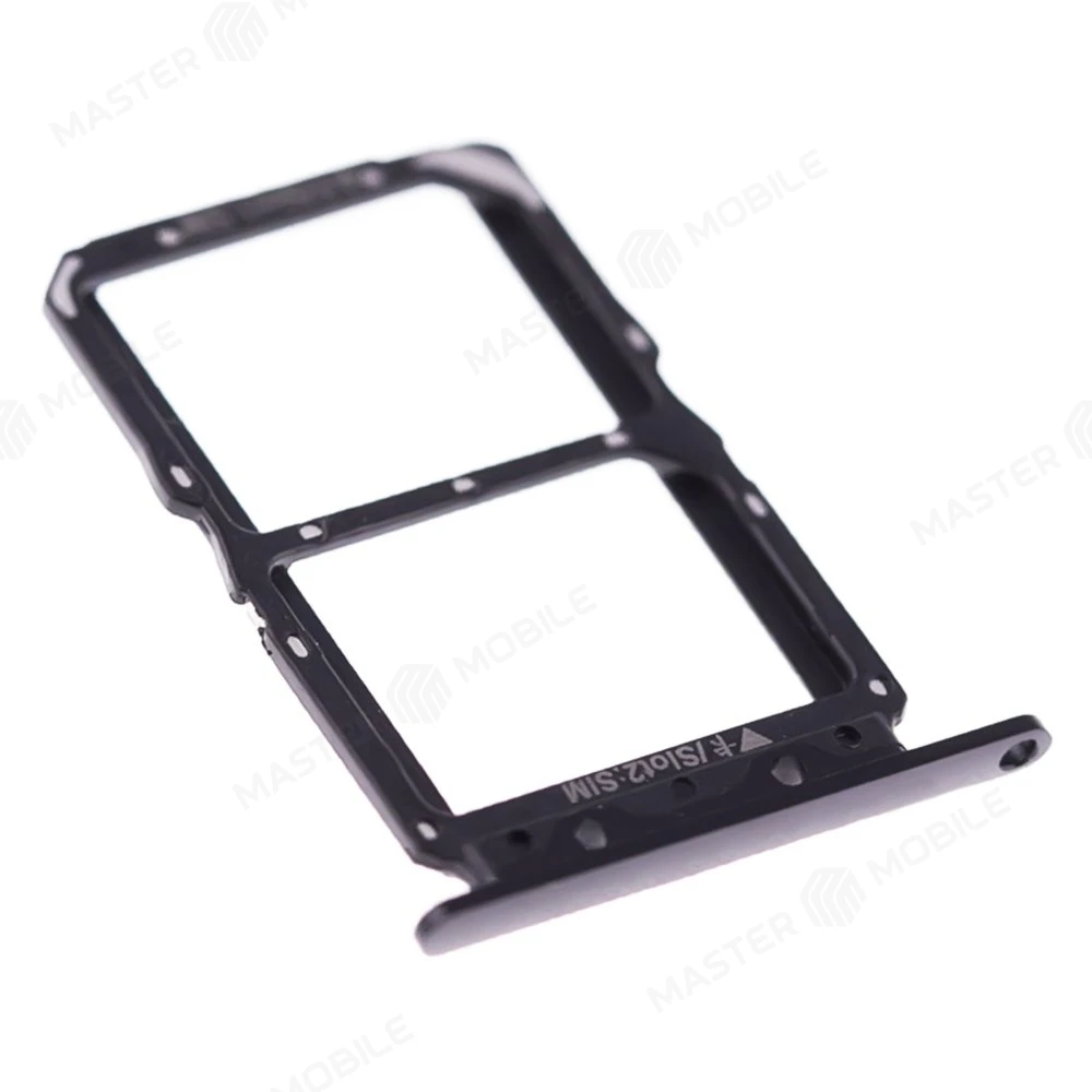 Держатель сим-карты для Huawei Honor View 20 (PCT-L29) (черный) фото №3