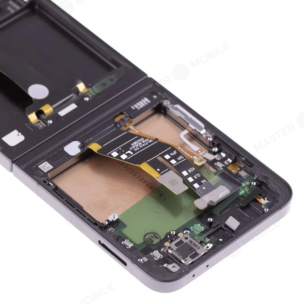 Дисплей для Samsung F741 Galaxy Z Flip 6 + тачскрин (внутренний) (черный) (в рамке) (ORIG100) (SP) фото №5