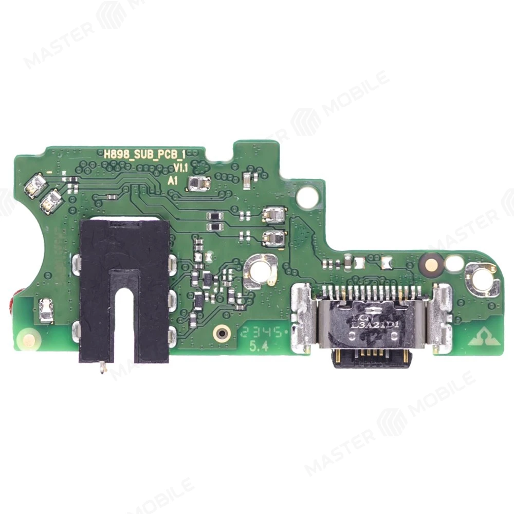 Нижняя плата для Tecno Camon 30 4G (CL6) с комп. + разъем зарядки + микрофон (ORIG100) фото №2