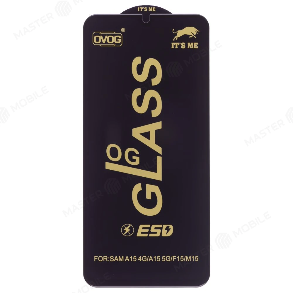 Защитное стекло OG Glass для Samsung A155 Galaxy A15 4G (черный) фото №1