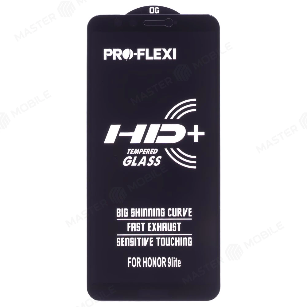 Защитное стекло 3D тех. пак. для Huawei Honor 9 Lite (LLD-L31) (черный) 