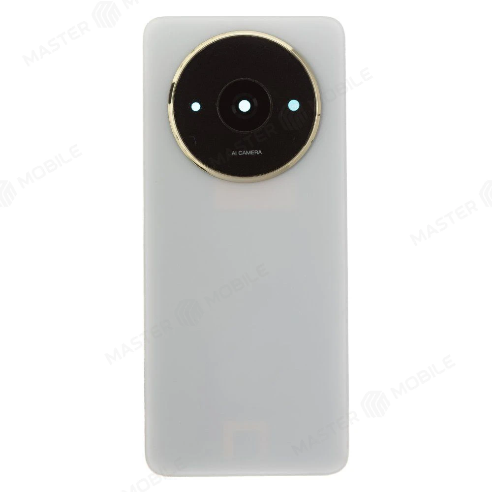 Задняя крышка для Xiaomi Redmi A3x (24048RN6CG) (белый) (в сборе со стеклом камеры) фото №1
