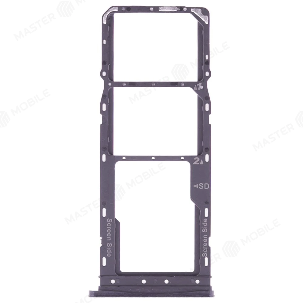 Держатель сим-карты для Infinix Smart 7 Plus (X6517) (черный) фото №1