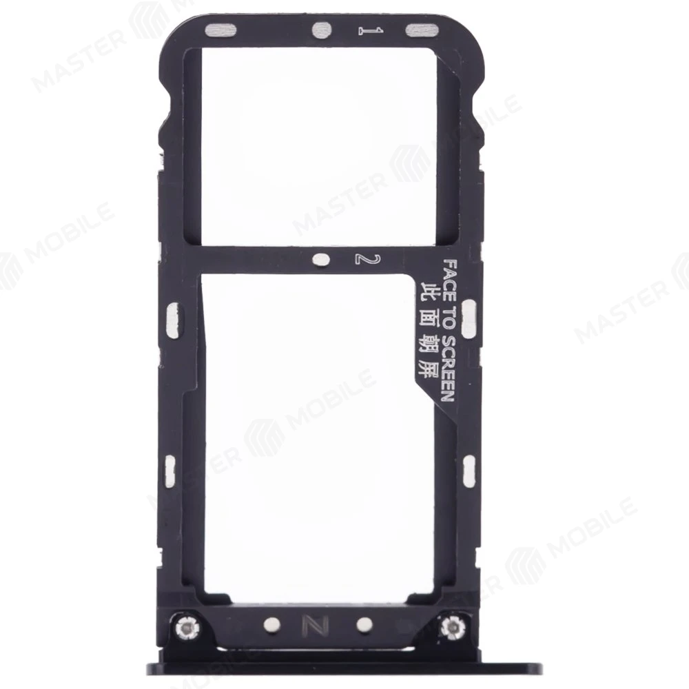 Держатель сим-карты для Xiaomi Redmi Note 5 / Redmi Note 5 Pro (черный)  фото №1