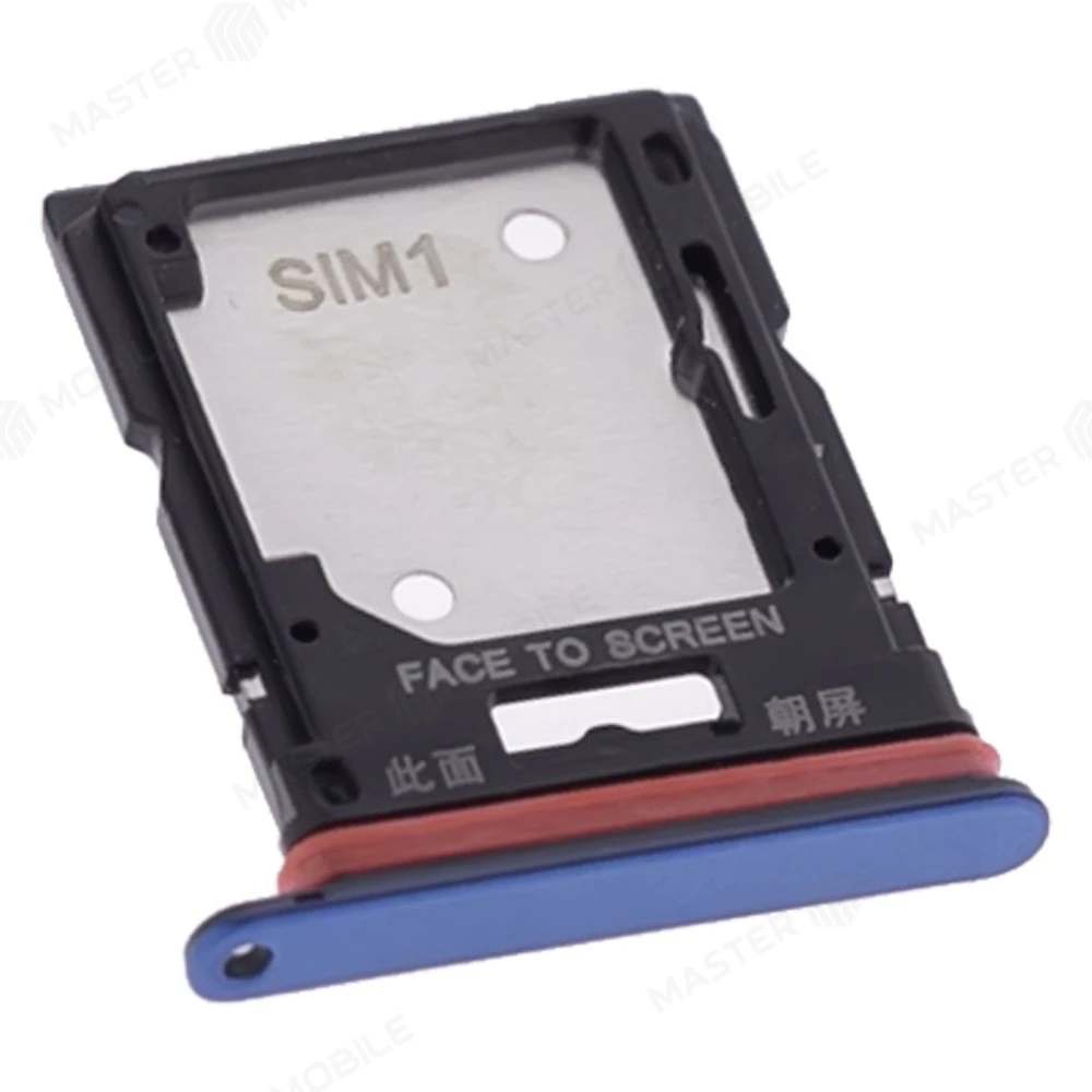 Держатель сим-карты для Xiaomi Redmi Note 11 Pro 4G (2201116TG) / Redmi Note 11 Pro 5G (2201116SG) (синий) фото №3